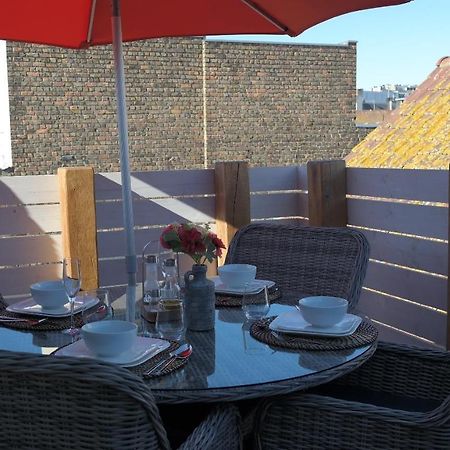 The Rooftop - A Trendy New Apartment With Airconditioning, Large Terrace & Free Parking Oostende Exteriör bild